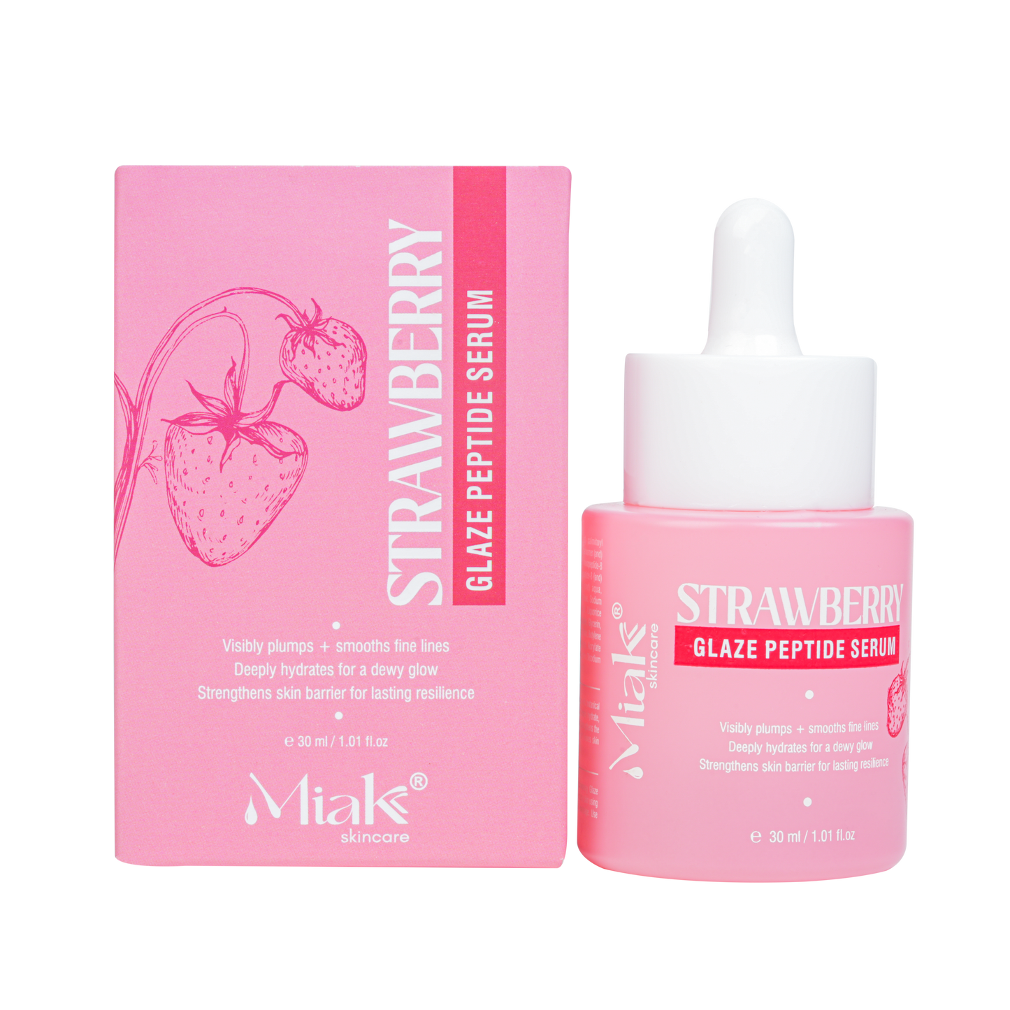 Strawberry Glaze Peptide serum