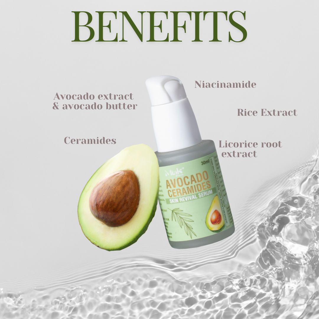 Avocado Ceramides skin revival serum